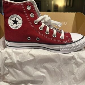 Converse All Star Red Canvas High-Tops